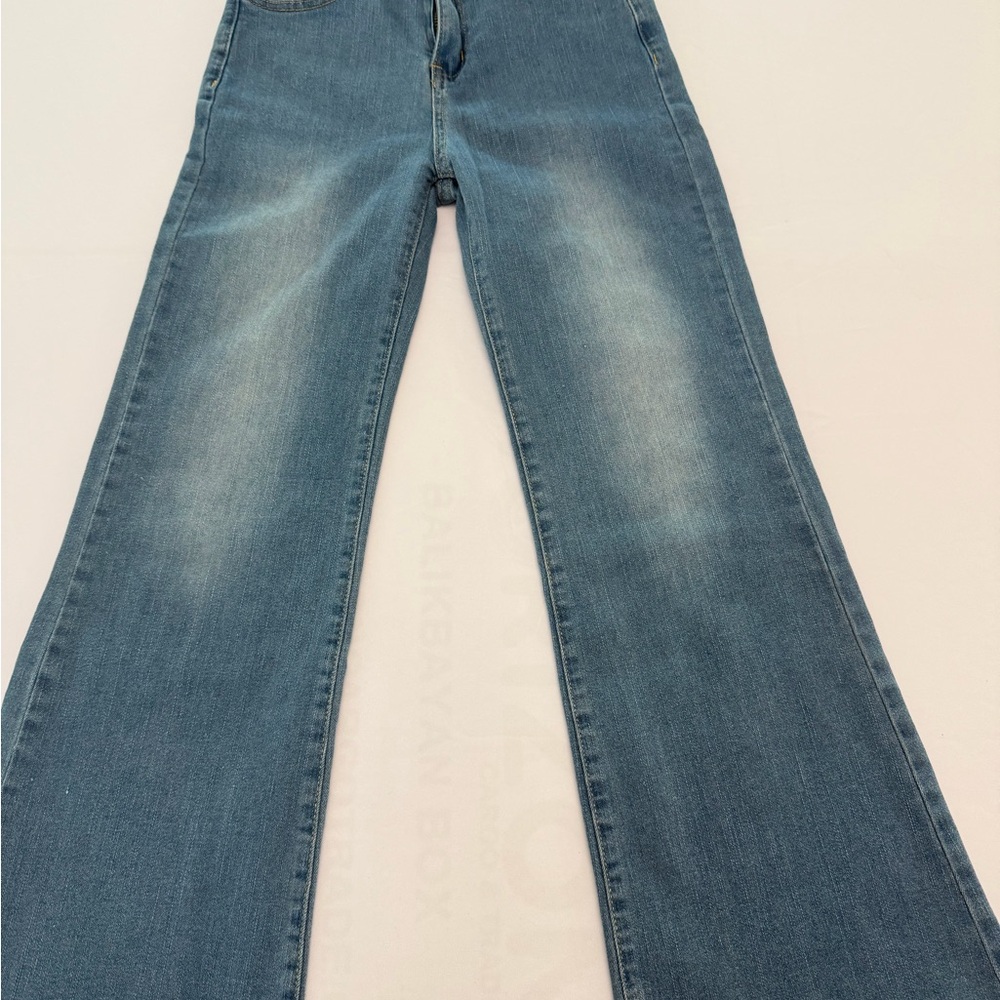 SHEIN Blue Flare & Wide Leg Jeans